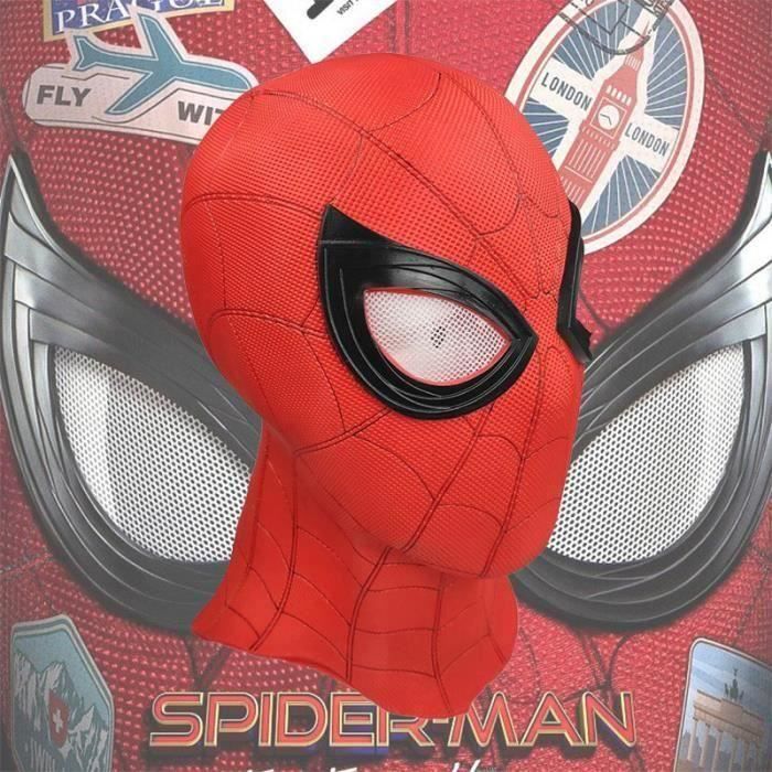 LIPUDAPP Incroyable Masque Spiderman Adultes Couvre-Chef déguisement tête  Couvrant Halloween fête Cosplay Couvre-Chef intégral Super-héros Fans