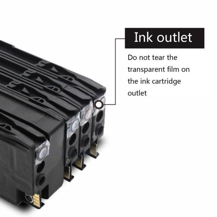 Cartouches Compatibles HP 950 XL Noir + 951 XL Couleur - Pour Officejet Pro 8100/8600/8710 - Neuf