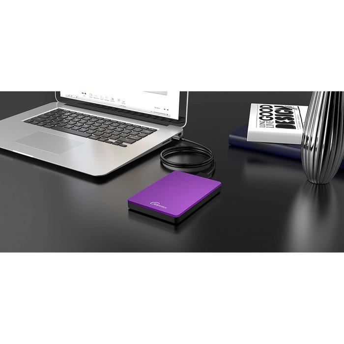 Disque dur externe - Sonnics - 500 Go - Portable - USB 3.0 - Bleu -  Cdiscount Informatique