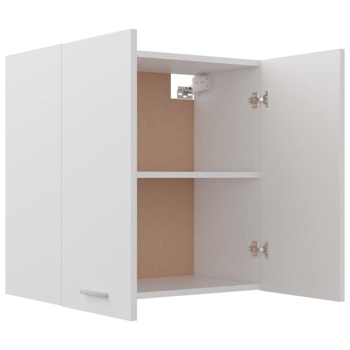 Armoire De Cuisine Suspendue En Chêne Marron - 80x31x60 Cm - Rangement Pratique Et Design