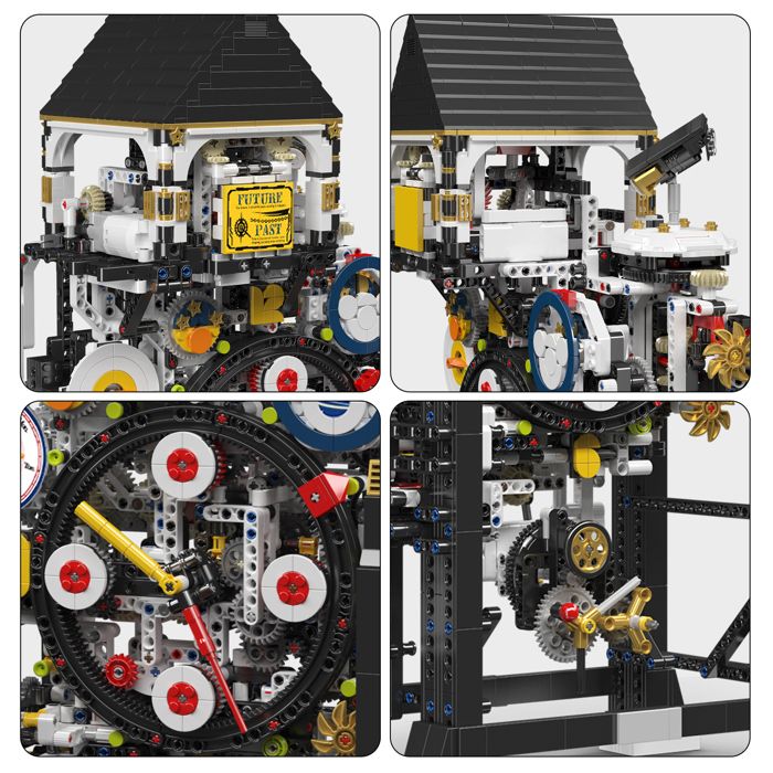 Mould King 10159 – Horloge Cyberpunk En Briques De Construction – 3181 Pièces – Déco Maison Et Cadeau Créatif