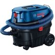 Bosch - Aspirateur eau et poussière 1250W 200 mbar réservoir eau 16L poussière 20L - GAS12-25PS-0