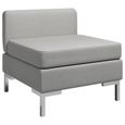 🌽4042Canape d'angle droit 65 x 65 x 65 cm- Canapé central sectionnel canapé de relaxation- Contemporain Sofa Confortable -avec cous-0