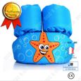 TD® Mousse natation bras anneau natation gilet de sauvetage produits auxiliaires pour enfants costume de flottaison bras 2-8 ans-0