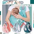 YOSOO Porte-bébé Sling Écharpe de transport pour bébé, porte-bébé Portable en coton doux, hamac pour nouveau-né puericulture pieces-0