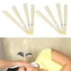 CUQUE Bougies pour les oreilles - Kit Bougie auriculaire pour enlever la cire à l’oreille avec cire d’abeille organique naturelle 8 pcs-YE