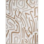 JARDINDECO Tapis extérieur en polypropylène Spargi 1741 beige 120 x 160 cm