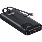 Odetrik 22.5W Batterie Externe 20000mAh, Power Bank PD3.0/QC4.0 avec 2 Câble(Type-C/Lightning), Charge Rapide pour Smartphone