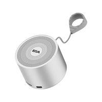 Mini Enceinte Bluetooth Portable Haut-parleur Bluetooth Sans Fil Extra Bass stéréo autonomie Type C - Argent