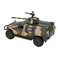 1:32 alliage militaire modèle de voiture son et lumière retirer le modèle de véhicule tout-terrain pour les enfants jeux miniature
