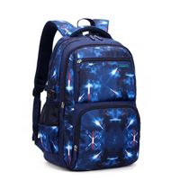 bleu - Teenagers Backpacks Boys Fashion Star School Bags Children Travel Bag Kids Knapsack Primary School Bac