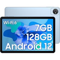 Tablette Tactile Blackview Tab 8 Wifi 10.1 Pouces Android 12 7Go RAM+128Go ROM - Bleu