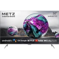 TV METZ ANDROID 10.0 50" (127 cm) 4K UHD avec DVB-C/T2/S2