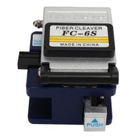 Coupeur de fibre optique - Pwshymi - Outil d'épissure - Aluminium - Haute précision - 12 positions rotatives