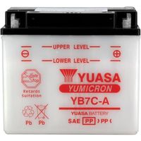 YUASA - Batterie Moto 12V Avec Entretien Yb7C-A / Yb7Ca