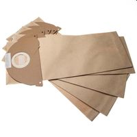 vhbw 5 sacs papier compatible avec Kärcher 15, 2101, 2101 TE, 2111, 2301, 4000 Plus, 4000 TE, 5125, A 2101 aspirateur 42.4cm x