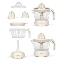 Girmi SR05 Presse-Agrumes 25W - 500ml - Double Cône - Entièrement Démontable - Blanc/Rouge