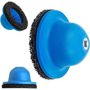 Ponceuse De Moyeu De Roue - Diamètre Intérieur 90 Mm, Extérieur 150 Mm, Pour Outils 1/2", Vitesse Max 1500 Tr/min, Avec Disque De Rechange