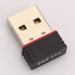 CARTE RÉSEAU  Mini adaptateur USB pour PC, antenne Wifi, 150mbps