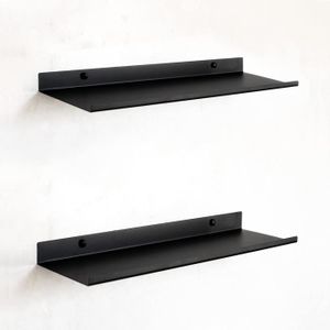 Support d'étagère Belt Noir 31,2 x 11 x 3 cm