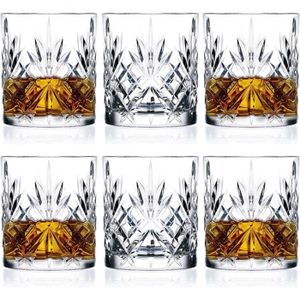 Verre à eau - Soda Lot De 6 Verres À Whisky Classiques En Cristal De 