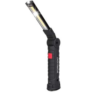 etc durgence Grand, 2 2PCS camping Lampe de Travail Rechargeable Lampe atelier COB Torche Lampe de poche avec 5 Modes Lumi/ère Blanche//Rouge Camping Lampe pour Garage