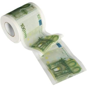 PAPIER TOILETTE Rouleau de papier toilette 100 euros tissu 3 couch