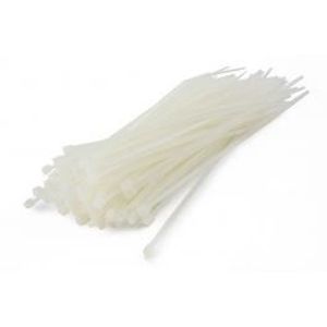 COLLIER DE SERRAGE RILSAN 200 X 3,5 MM BLANC LOT DE 100
