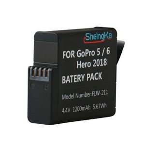 Batteria Cameron Sino Per GoPro Hero 7 Silver E White – 1220mAh 3.85V, Sostituisce SPTM1B, Con Certificazioni CE E RoHS