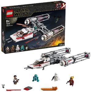 ASSEMBLAGE CONSTRUCTION Jeux de construction LEGO®-Star Wars™ Y-Wing Starfighter™ de la Résistance Jouet Enfant à Partir de 8 ans, 578 Pièces à  52634