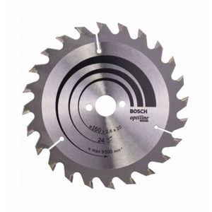 Bahco Lame de scie circulaire 160x20/16mm 18 dents pour le bois avec scies portables à 