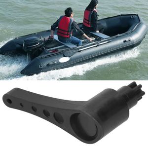 KAYAK Poignée de gouvernail pour kayak en PVC - FAFEICY - 2 pièces - Noir - Navigation de plaisance