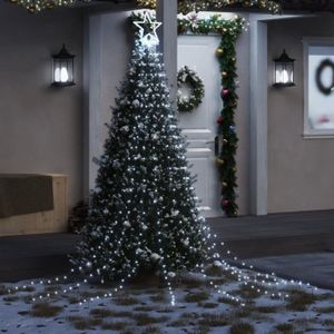 Guirlande de Noël de 10 m - Guirlande blanche - Grosse guirlande métallique  brillante à suspendre pour sapin de Noël - Décorat[167] - Cdiscount Maison