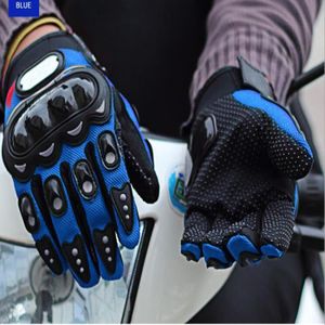 GANTS - SOUS-GANTS gants de Moto respirants d'été SU33,gants de course pour motocyclette,gants d'équitation pour Motocross,Guantes - MCS-01C Blue