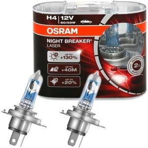 Ampoule osram h4 night breaker laser 12v 60 55w - Cdiscount