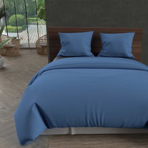 Couvre lit ciselé FLUFFY Bleu Marine Taille 90x150 cm;180x200 cm;230x250 cm  - Comparer avec