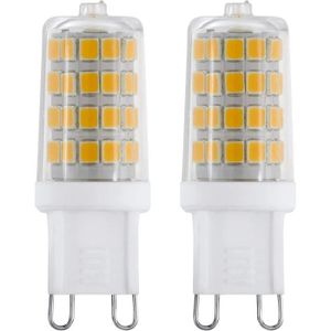 AMPOULE - LED EGLO Lot de 2 ampoules à broche LED G9, lampes cra