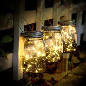 LAMPION YOUXIU-3 Pièces 20led Lanterne Solaire Guirlande Led De Jardin pour Jardin Fête Mariage Décoration De Noël
