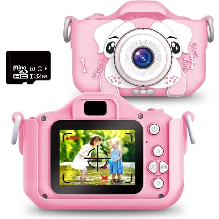 Generic - Appareil photo numérique pour enfants 2.0 LCD Mini caméra HD  1080P Caméra de sport pour enfants - Caméra d'action - Rue du Commerce
