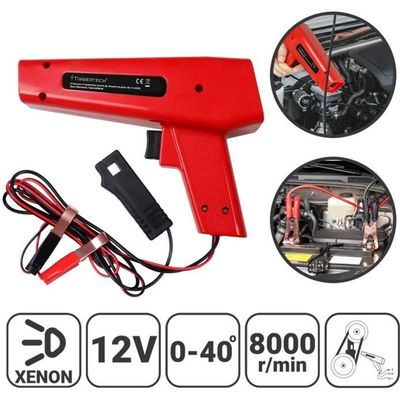 Lampe Stroboscopique Numérique 12V - Pour Réglage Allumage Moteur Voiture, Moto, Bateau