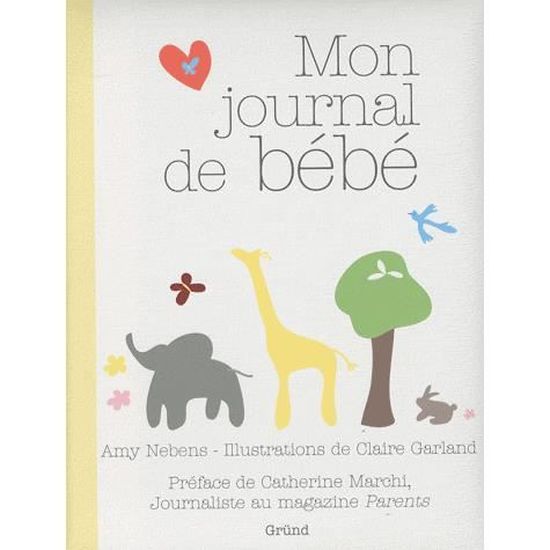 Mon Journal De Bebe Cdiscount Librairie