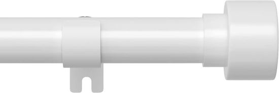Tringle à rideaux extensible de 76 à 280 cm, diamètre 25 mm avec supports réglables pour rideaux à œillets, tringles décoratives très résistantes pour chambre à coucher, salon Tringle à rideaux extensible de 76 à 280 cm, diamètre 25 mm avec supports réglables pour rideaux à œillets, tringles décoratives très résistantes pour chambre à coucher, salon