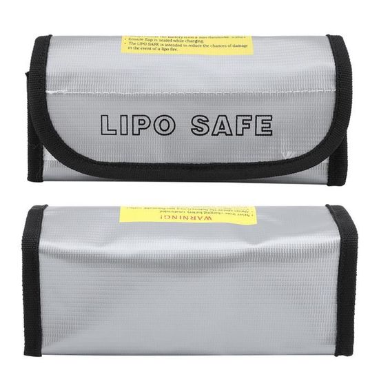 3 PCS LiPo Guard Sac de Protection Ignifuge pour Batterie, Lipo Sac de Sécurité pour Batterie Lipo pour Batterie Lipo, Protection Contre Le Feu et Le | Leroy Merlin