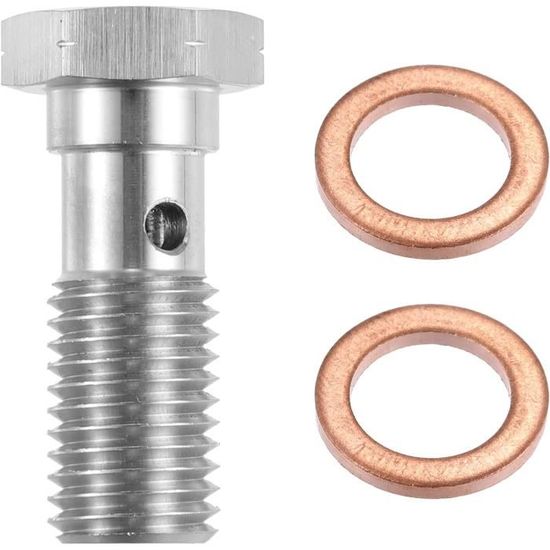 Kit De 2 Adaptateurs De Boulon Banjo M18x1.5 – Pour Freins, Ajustement Universel