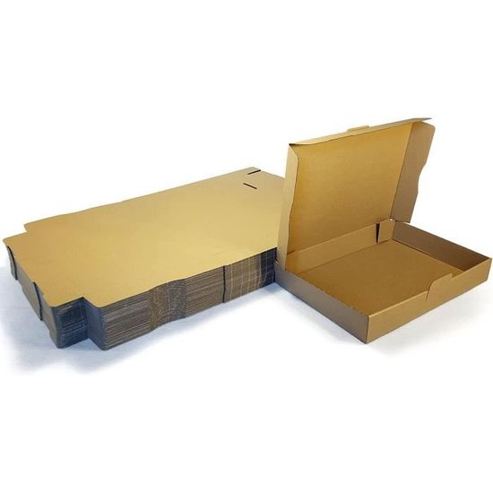 100 St. Maxibriefkarton-& Warensendung 320x225x50 Mm DIN A4 Braun