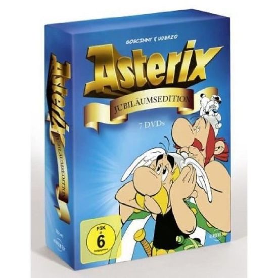 Asterix Obelix Coffret Anniversaire Edition 7 Dvd En Dvd Film Pas Cher Cdiscount