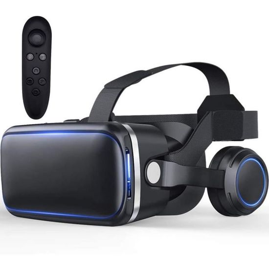 GNXTNX Nouveau VR Lunettes 3D R&eacute;alit&eacute; Virtuelle Lunettes All-in-One Blu-Ray Intelligent Casque 100 &deg; Champ VR 32