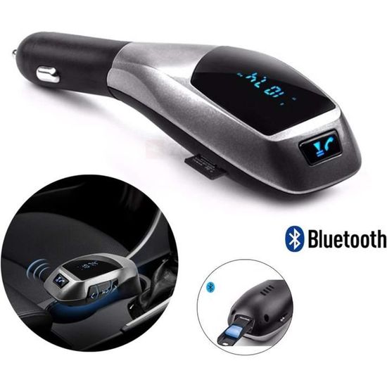 Hama Trasmettitore FM Con Bluetooth - Per Auto, Carica USB 2.1A, Legge MicroSD/USB
