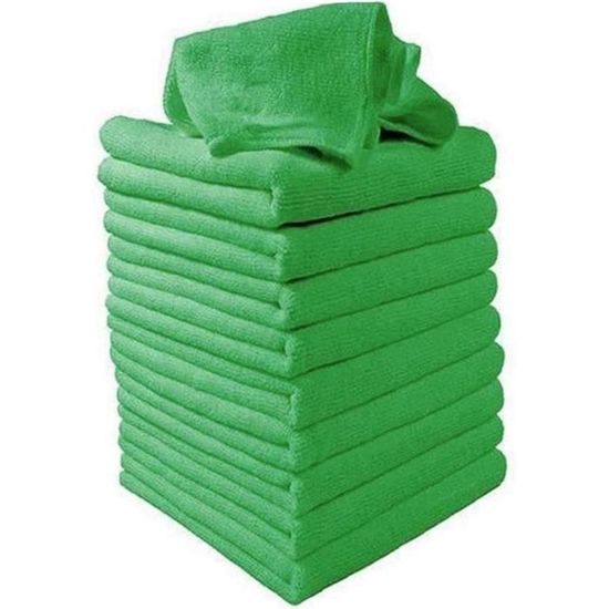 Chiffons Microfibre Similaire à Exel Magic Nettoyage Vêtements- Sans Produits Chimiques Nettoyage. Grand Super Doux Premium Fibre,Lavable Tissu Duster Pour Voiture,Moto,Domestique - Bleu, 40 X 40 Cm