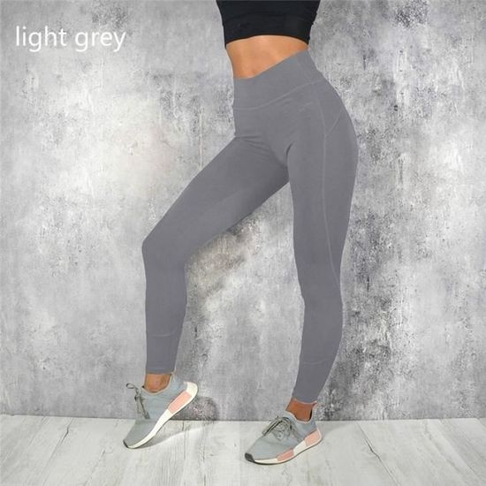 Legging Femme Fitness Sans Coutures Fibre Emana Taille Haute, Nova